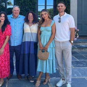 WeWoreWhat corset tiered dress